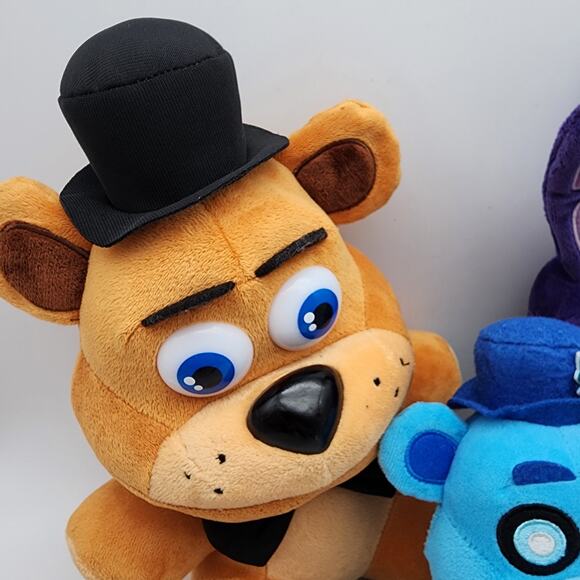 FNAF Fazbear Bonnie Freddy Frostbear Plush Lot Stuffed Animal Five Nights Funko - Picture 5 of 12